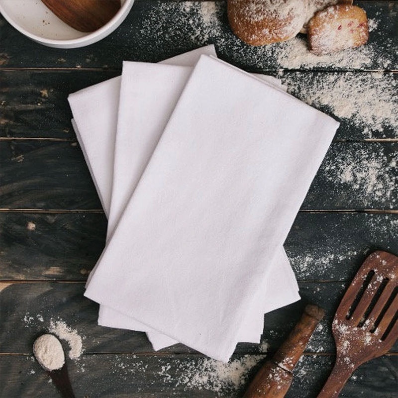 Sublimation Blank Kitchen Towels Fast Drying Tea Towel Polyester Dish Towels Drying Dishes Bathroom Thermal