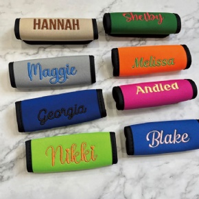 Custom Digital Printed Promotional Portable Luggage Backpack Handle Wrap Personalized Travel Bag Ready for Shipping in Stock