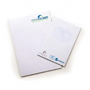 Custom Monogram Notepad Stationery Personalized Name and Initials Notepad Co Worker Gift Teacher Notepad Marketing Material