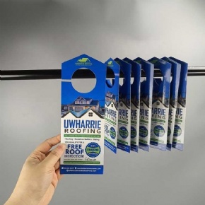 Hey Neighbor Real Estate Agent Door Hanger Tags Custom Realtor Promotional Business Door Hangers