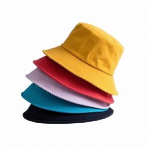 Holographic Shiny Metallic Bucket Hat Custom Laser Color Rave Festival Party Cap