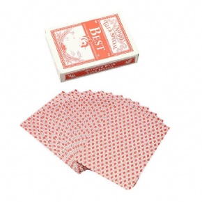 Premium Quality Custom Face And Back Printing Playing Cards 300gsm Art Paper Glossy Varnish Poker Deck For Casino Games