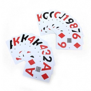 Premium Quality Custom Face And Back Printing Playing Cards 300gsm Art Paper Glossy Varnish Poker Deck For Casino Games